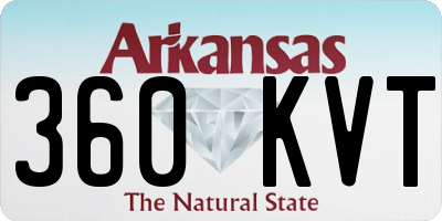 AR license plate 360KVT