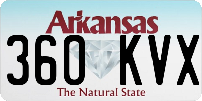 AR license plate 360KVX