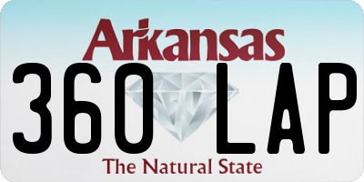 AR license plate 360LAP