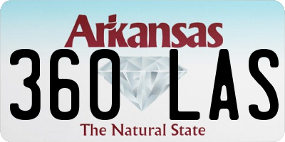 AR license plate 360LAS