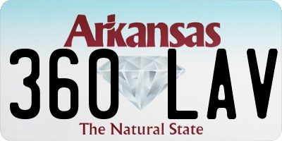 AR license plate 360LAV