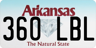 AR license plate 360LBL