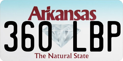 AR license plate 360LBP