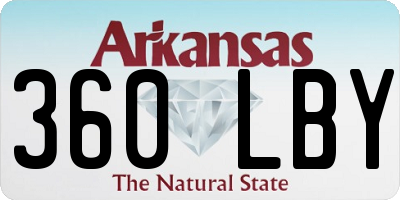 AR license plate 360LBY