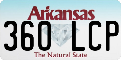 AR license plate 360LCP