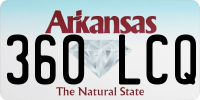 AR license plate 360LCQ