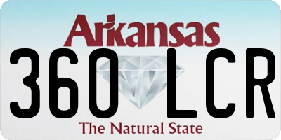 AR license plate 360LCR