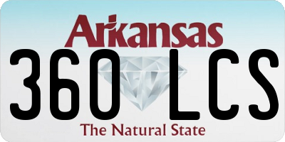 AR license plate 360LCS