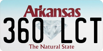 AR license plate 360LCT