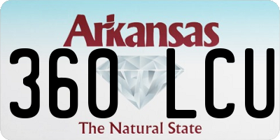 AR license plate 360LCU