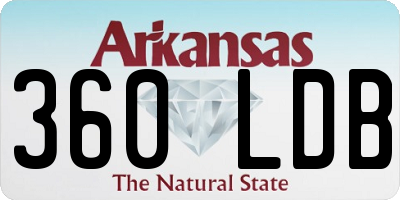 AR license plate 360LDB