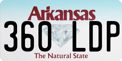 AR license plate 360LDP