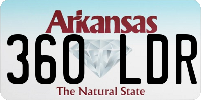 AR license plate 360LDR