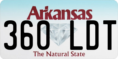 AR license plate 360LDT