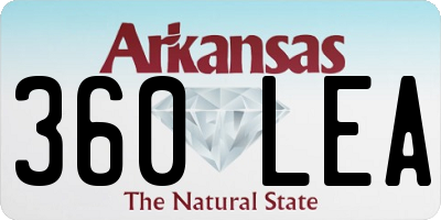 AR license plate 360LEA