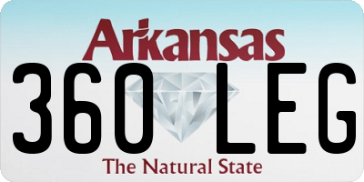 AR license plate 360LEG