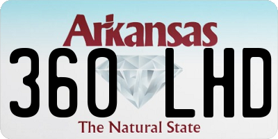 AR license plate 360LHD