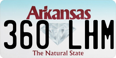 AR license plate 360LHM