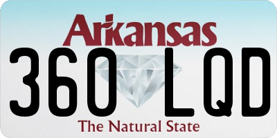 AR license plate 360LQD