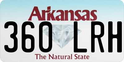 AR license plate 360LRH