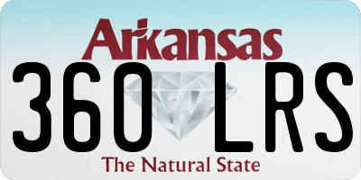 AR license plate 360LRS
