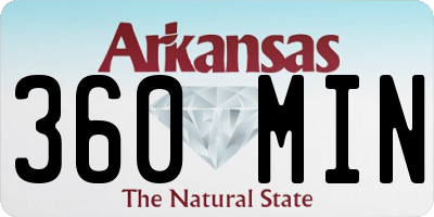 AR license plate 360MIN