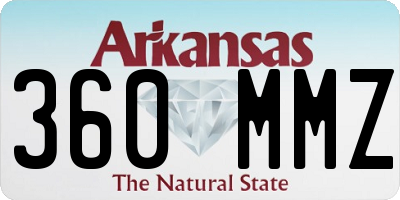 AR license plate 360MMZ