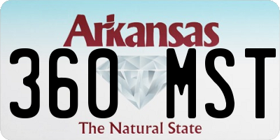 AR license plate 360MST