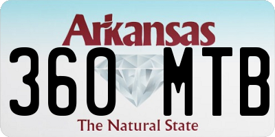 AR license plate 360MTB