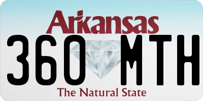 AR license plate 360MTH