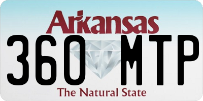 AR license plate 360MTP