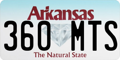 AR license plate 360MTS