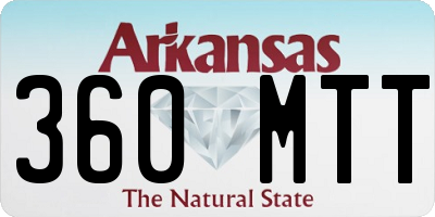 AR license plate 360MTT