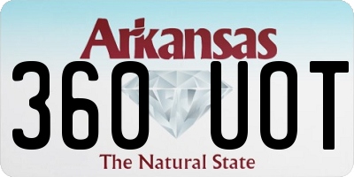 AR license plate 360UOT