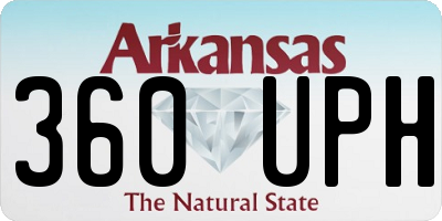 AR license plate 360UPH