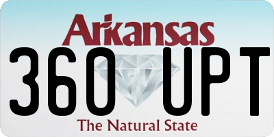 AR license plate 360UPT