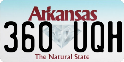 AR license plate 360UQH