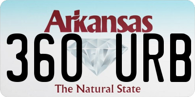 AR license plate 360URB