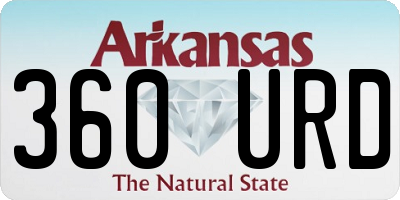 AR license plate 360URD