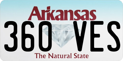 AR license plate 360VES