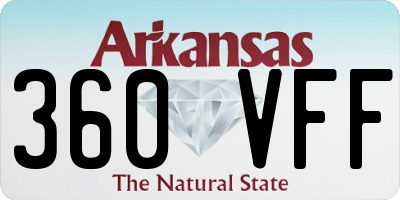 AR license plate 360VFF