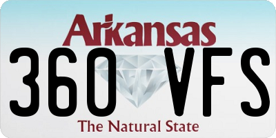 AR license plate 360VFS
