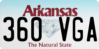 AR license plate 360VGA