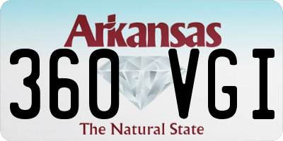 AR license plate 360VGI