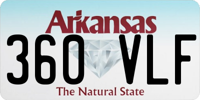 AR license plate 360VLF