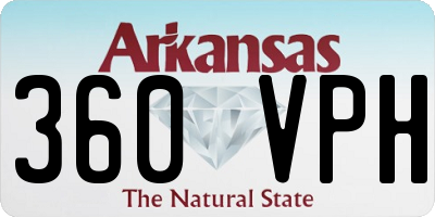 AR license plate 360VPH