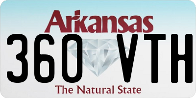 AR license plate 360VTH