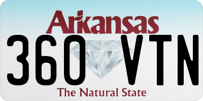 AR license plate 360VTN