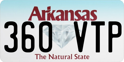 AR license plate 360VTP