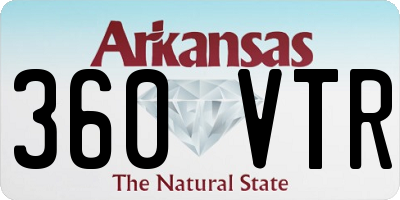 AR license plate 360VTR